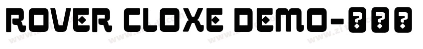 ROVER CLOXE DEMO字体转换